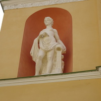 Скульптура в нише Агатовых комнат