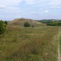 Вид на Семидубову гору со стороны села Головковка