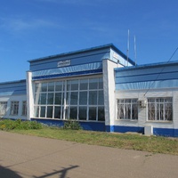 Ж/Д вокзал станции Шабалино в посёлке Ленинское