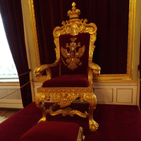 Гатчинский дворец. Верхняя тронная Павла I.