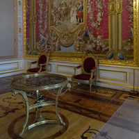 Гатчинский дворец. Малиновая гостиная.