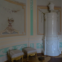 Гатчинский дворец. Овальный будуар.