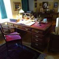 Гатчинский дворец. Кабинет императора Александра III.