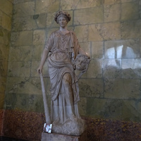 Зал Юпитера. Статуя Мельпомены.