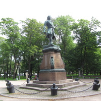 Памятник Пётру I, другой ракурс