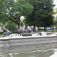 Кронштадт, поющий фонтан
