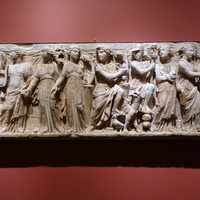 Эрмитаж. Стенка саркофага.