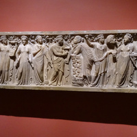 Эрмитаж. Стенка саркофага.