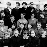 7 класс Шуваевской школы, июнь 1969 г.