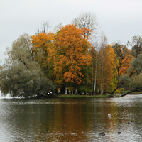 Озеро Белое. Остров Вороний.