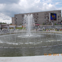 Площадь Федулова,фонтан