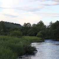 Долина реки Будюмкан. Устье речки Сивачи.