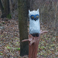 В сквере Чернобыльцев.