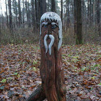 В сквере Чернобыльцев.