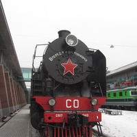 Музей железных дорог России. Техника на площадке под открытым небом