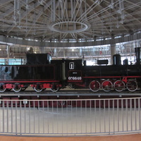 Музей железных дорог России. Поворотный круг