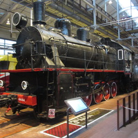 Музей железных дорог России. Товарный паровоз , год выпуска 1917