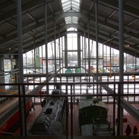 Музей железных дорог России. Вид со 2-го этажа