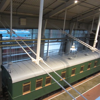 Музей железных дорог России. Вид со 2-го этажа