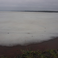 Озеро Разлив.Скованное льдом.