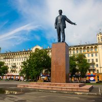 Памятник Маяковскому Новокузнецк