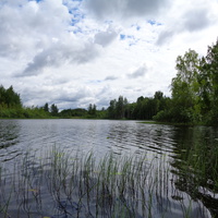 Озере Опаринское.
