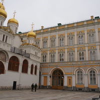 Большой Кремлёвский дворец и Благовещенский собор