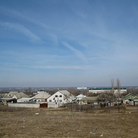 Вид на север от кладбища "на Мельничной". 21.03.2010г.
