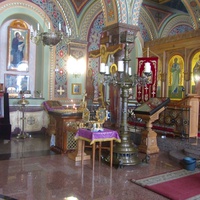 Церковь св. Андрея Критского-внутреннее убранство.