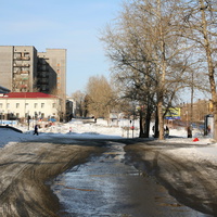 Братск  на  улице  Комсомольской