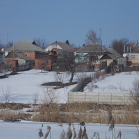 Вид на улицу Бондаревскую от плотины Радькова ставка.