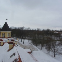 Вид со смотровой площадки на парк Мариенталь