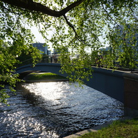 Река Ждановка.
