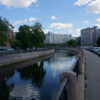 Набережная реки Карповки.