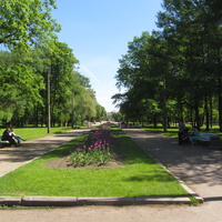 В парке "Екатерингоф"
