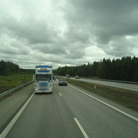 По дороге в Стокгольм