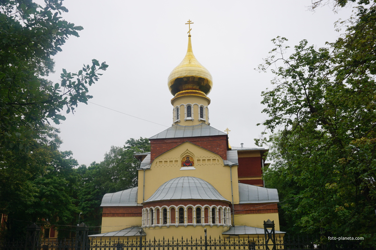 Покровская церковь.Фрагмент.