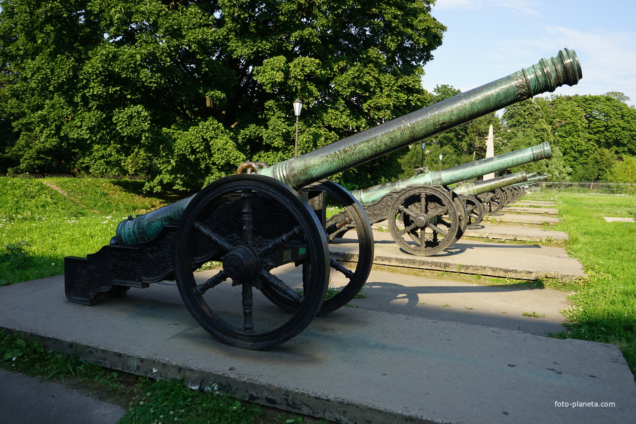 Пушки Времён 1812 года.