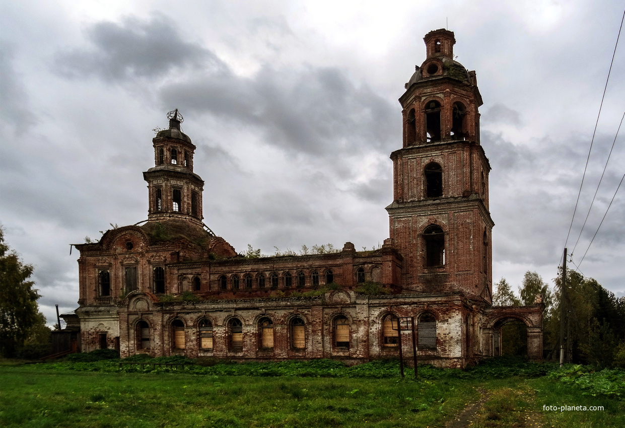 Ильинская церковь с Ильинское Слободского района