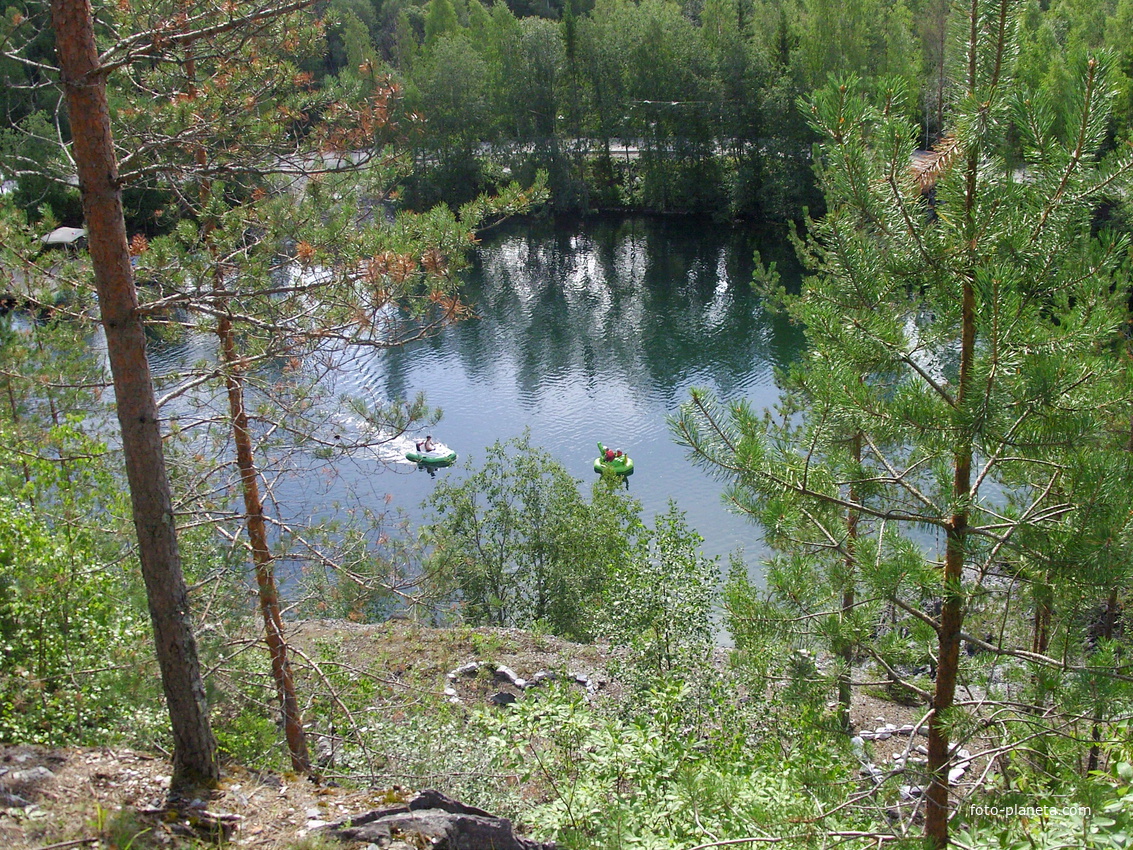 Горный парк &quot;Рускеала&quot;. Озеро Монферрана