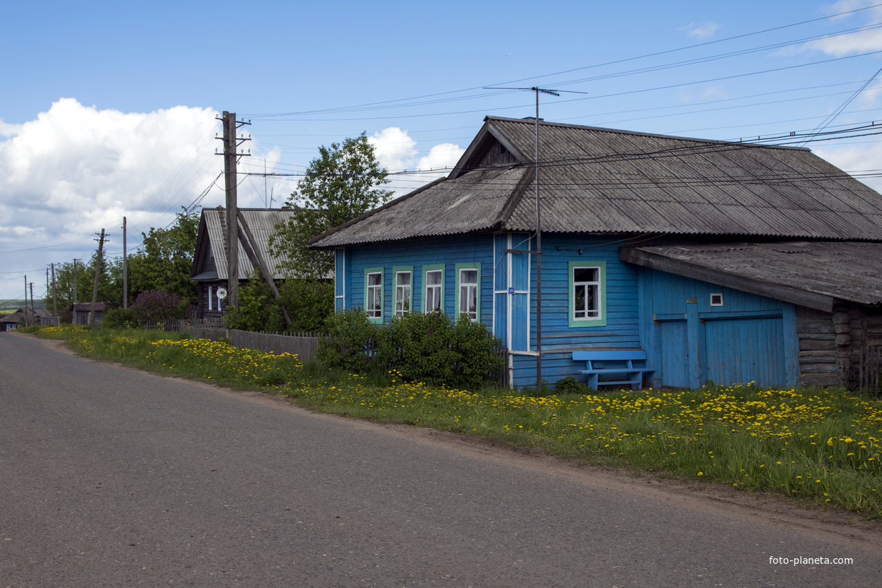 Жилой дом в с. Лекма Слободского района Кировской области