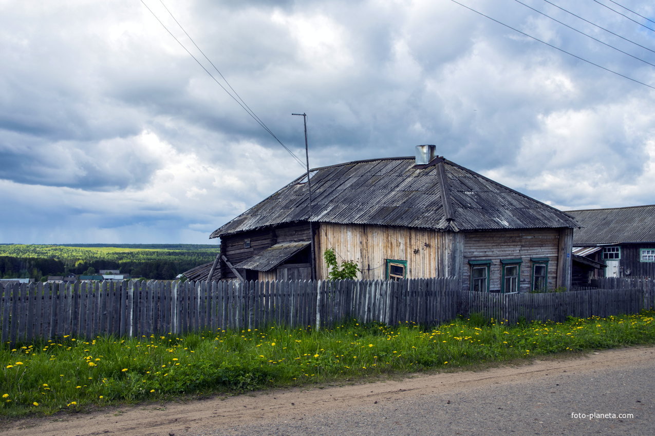 Жилой дом в с. Лекма Слободского района Кировской области