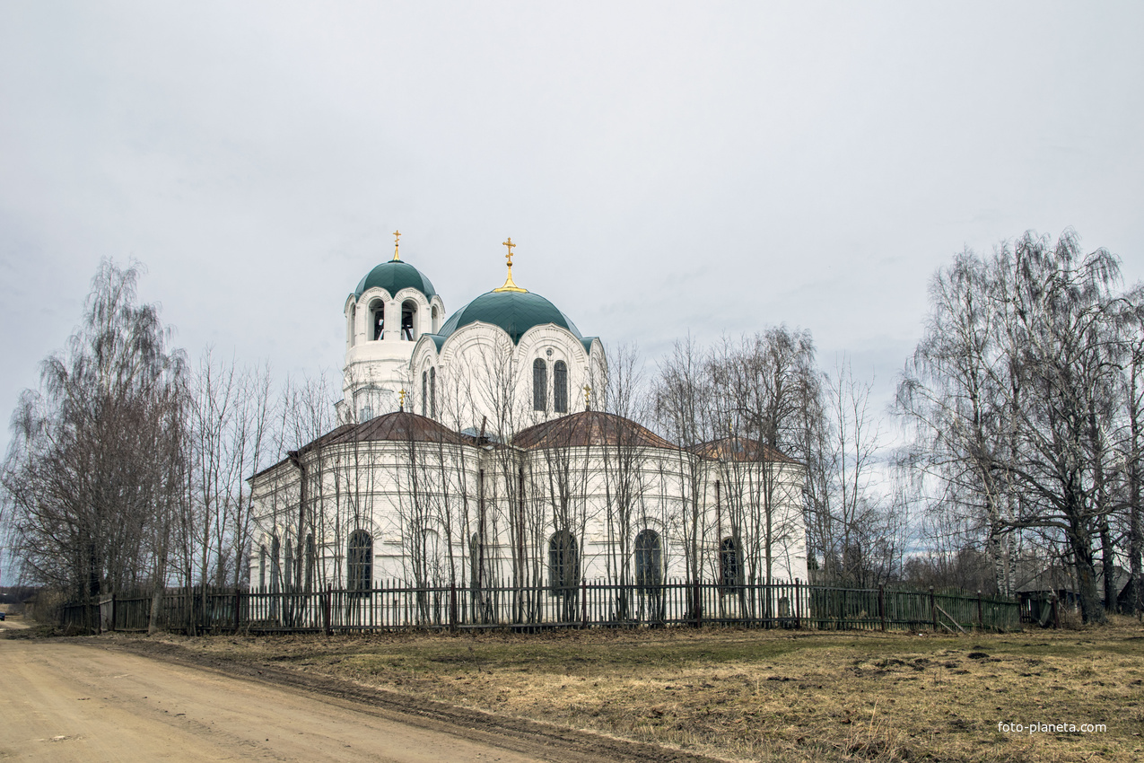 Церковь Николая Чудотворца в с. Завертная Советского района Кировской области
