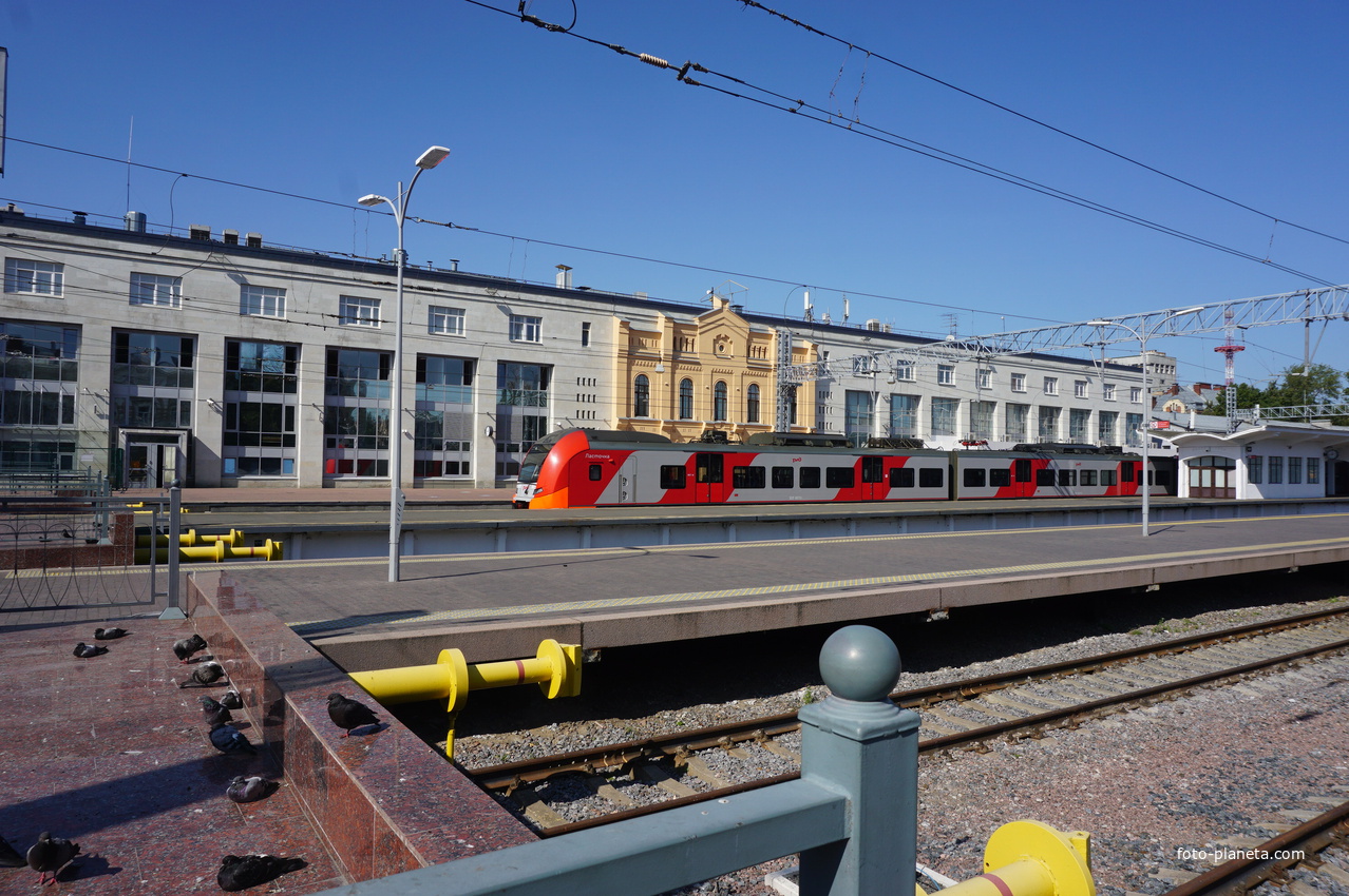 Финляндский вокзал.