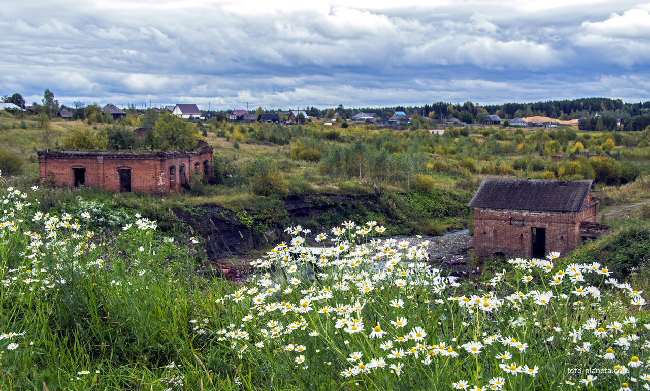 Развалины завода в Климковке Белохолуницкого района Кировской области