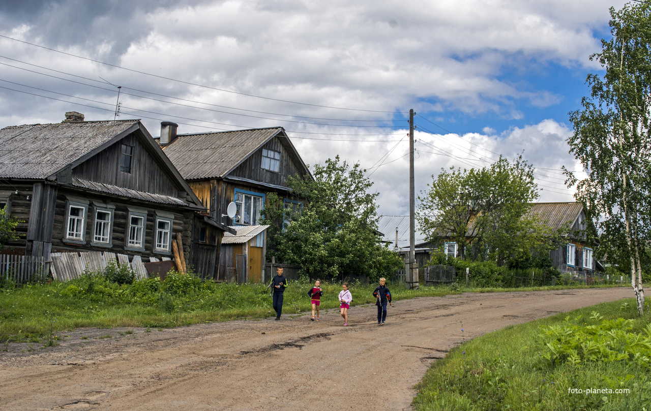 Улица в с. Прокопье Белохолуницкого района Кировской области
