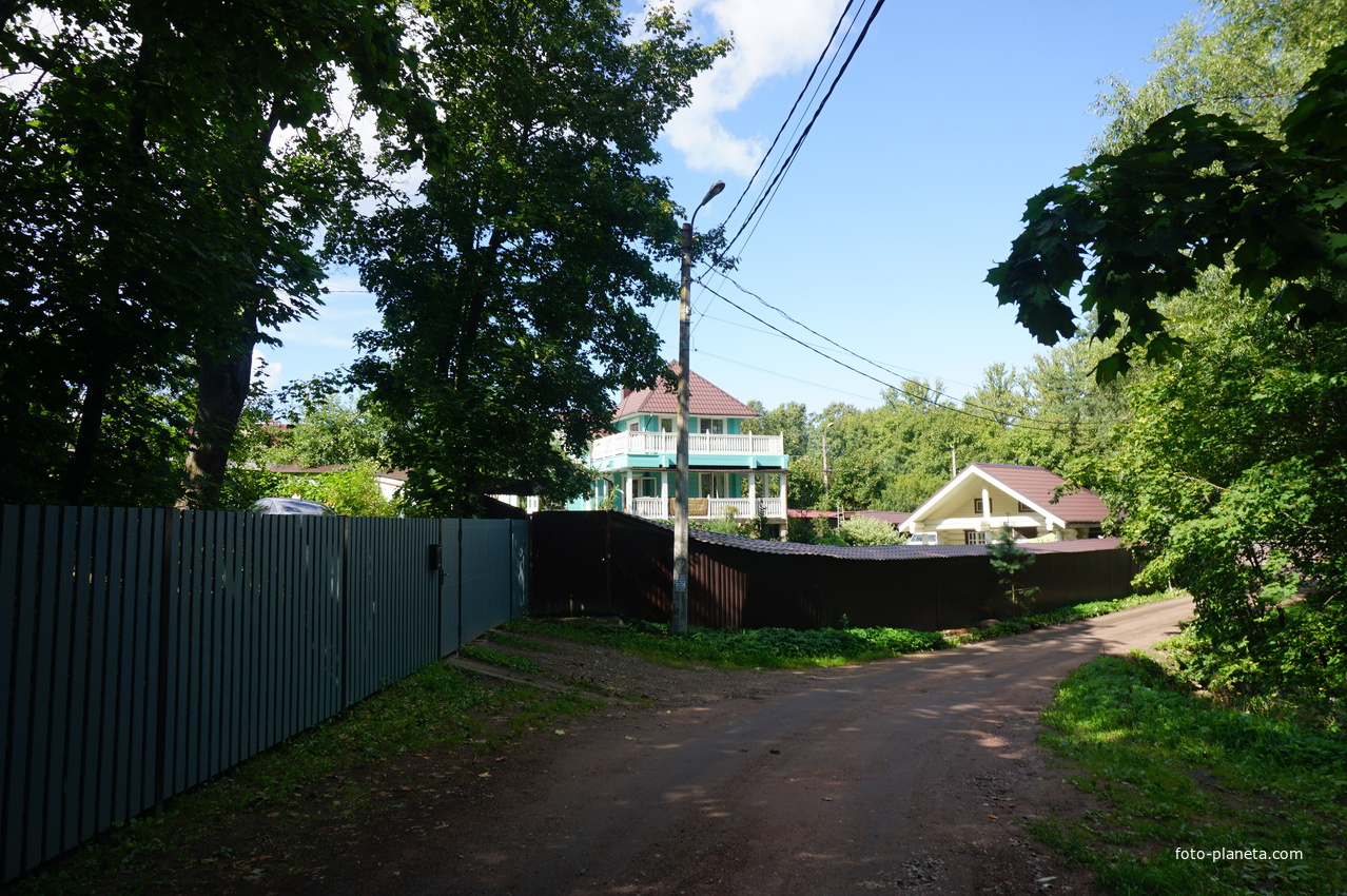 Мартышкино. Лесная улица.