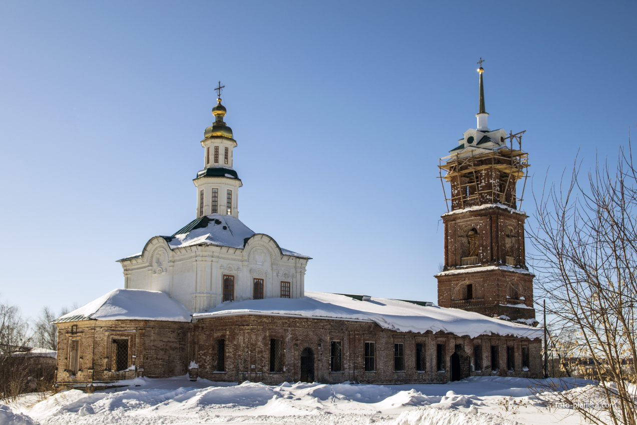 Троицкая церковь в с. Ошлань Богородского района Кировской области