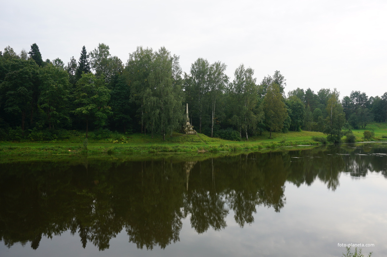 Природа Павловска.Вид на реку Славянка.