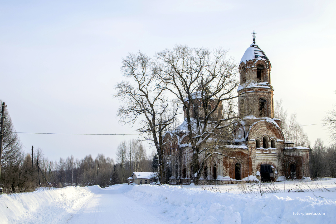 Вознесенская церковь в с. Лутошкино Куменского района